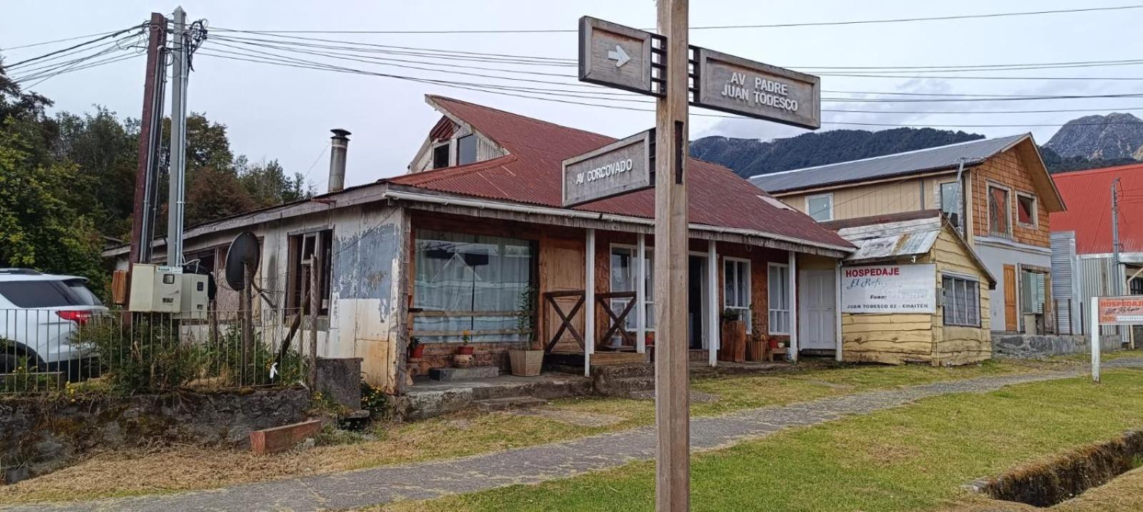 El Refugio Bed and Breakfast Chaitén Eksteriør billede